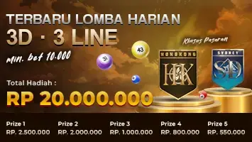 LOMBA HARIAN 3D-3LINE